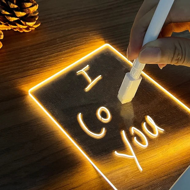 Luminária de mesa LedCreative - Luminária criativa