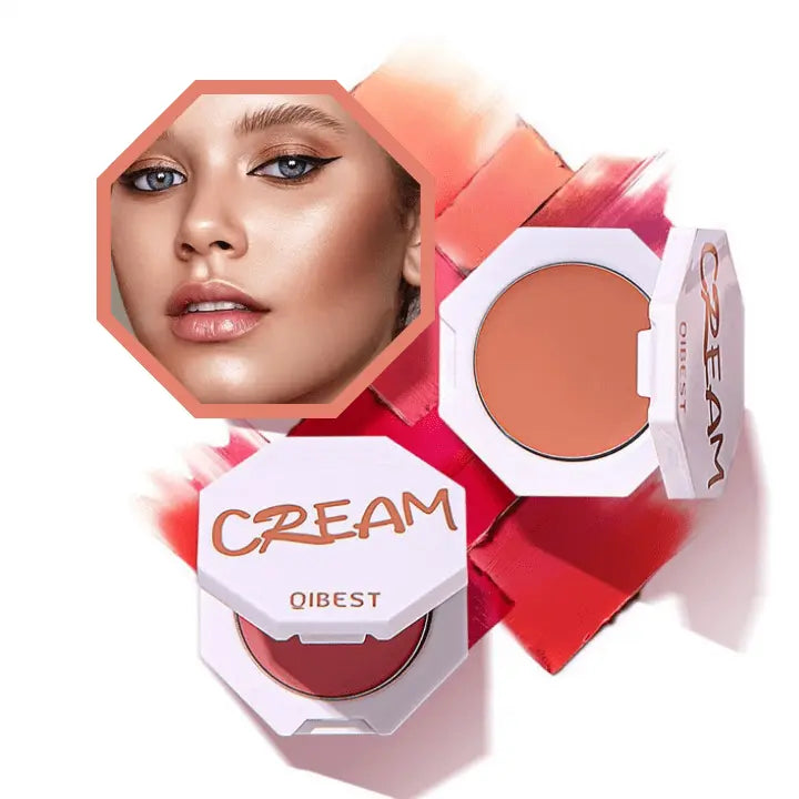 Blush Cremoso Qibest: Aposte na Cor Intensa e Duradoura!