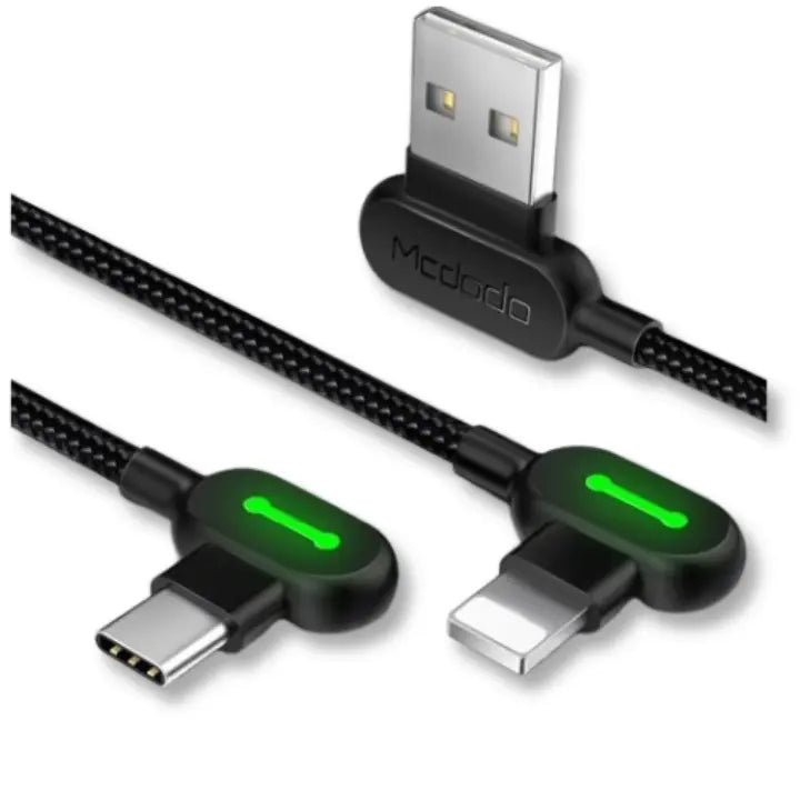 Carregador para iPhone - USB C - Micro-USB | Cabo Titã™