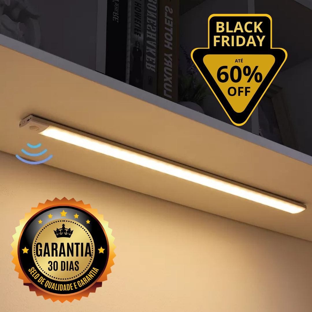 Luminária de Led com Sensor de Presença