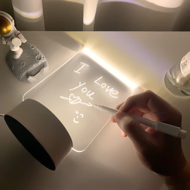 Luminária de mesa LedCreative - Luminária criativa