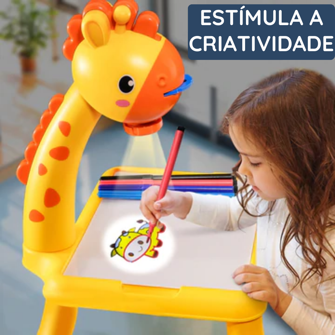 MESA INFANTIL PROJETORA DE DESENHO MÁGICA KIDS