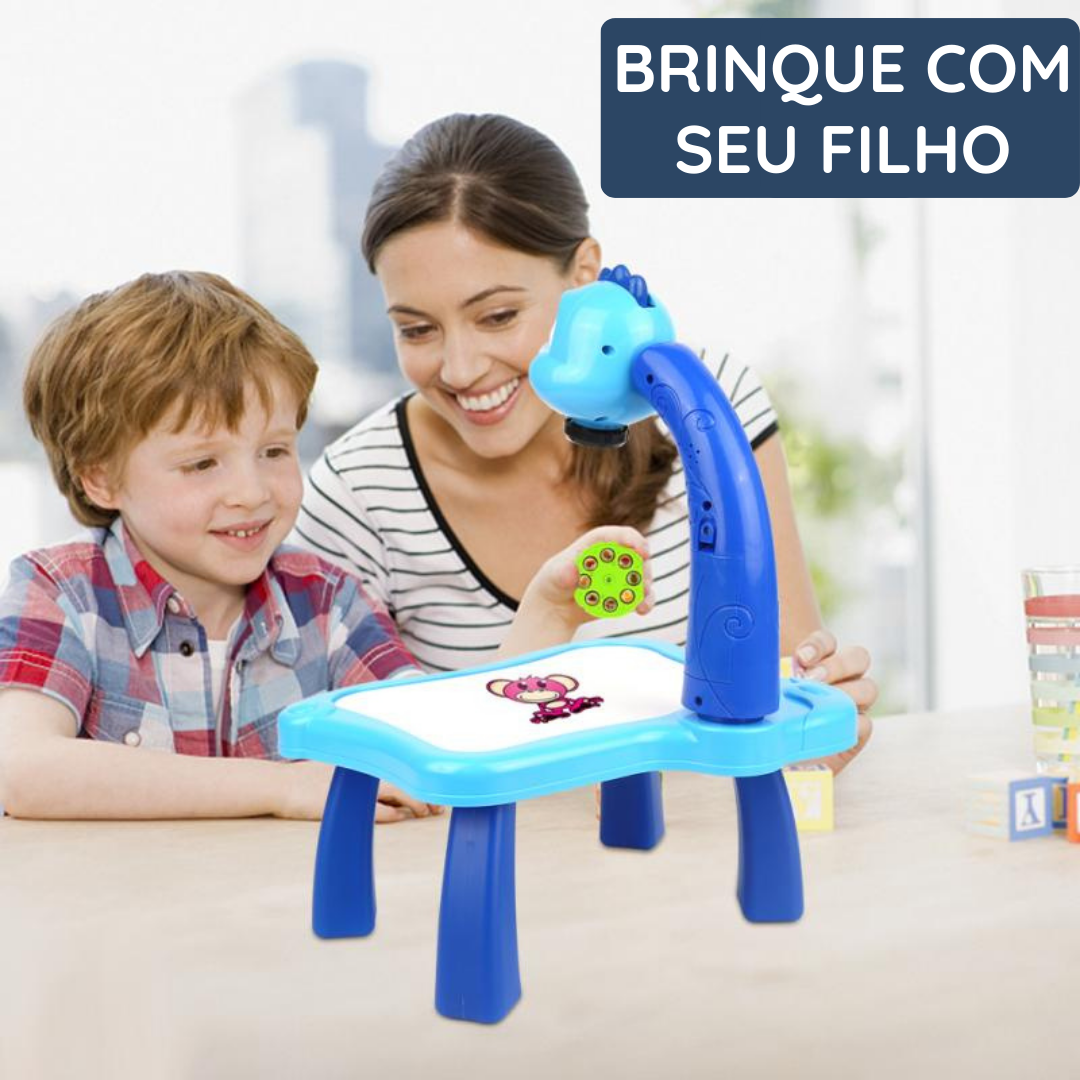 MESA INFANTIL PROJETORA DE DESENHO MÁGICA KIDS