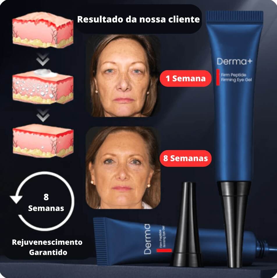 Gel Antienvelhecimento DERMA+ Firm - Efeito Prolongado