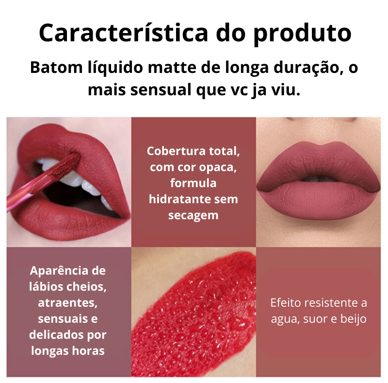 Kit Desire Lips® Handaiyan [COMPRE 3, LEVE 6]