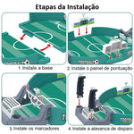 Jogo Interativo de Mesa de Futebol - Presente Família Unida
